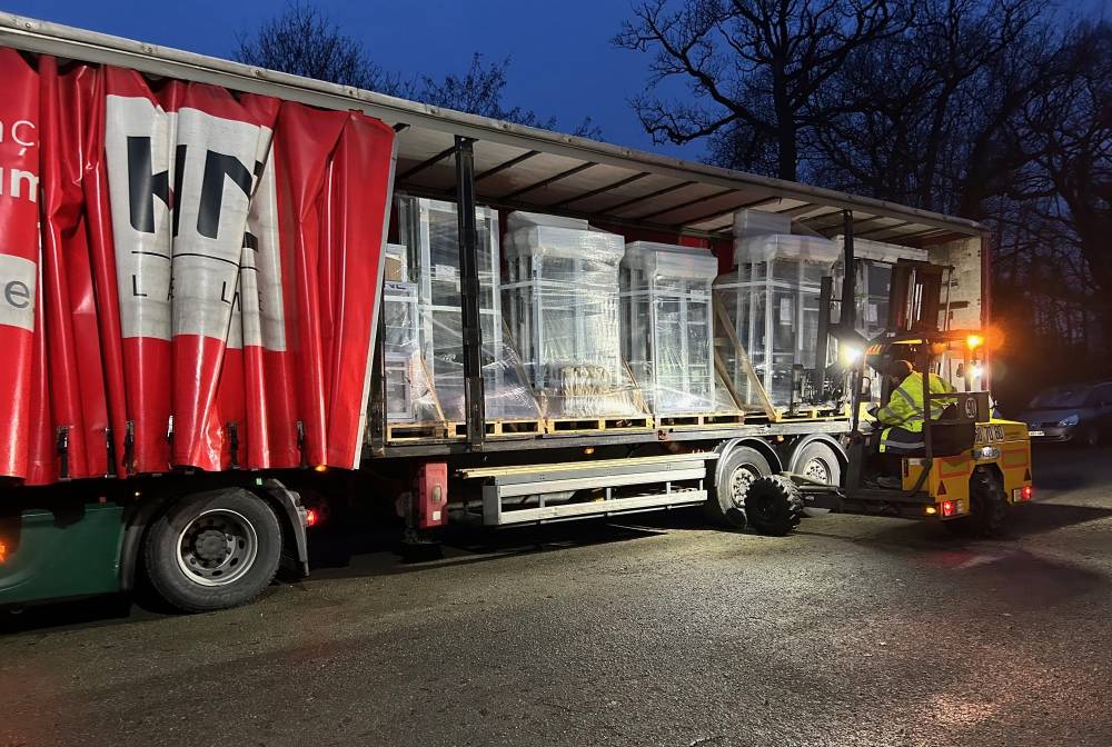 dechargement menuiseries